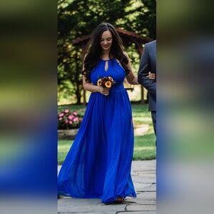 Blue Evening Gown